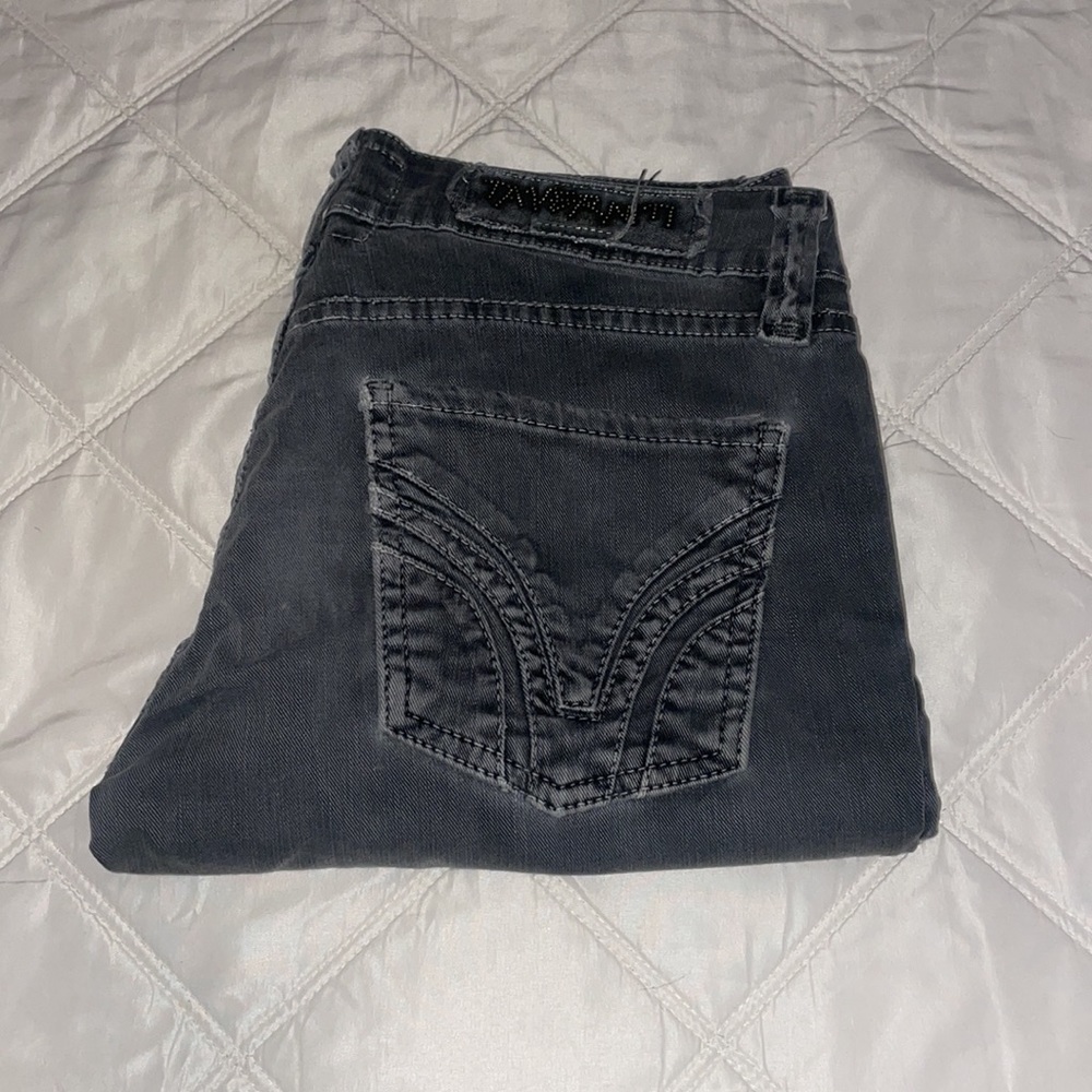 Taverniti cropped skinny jeans. Size 27. Has some stretch. No gap around waist